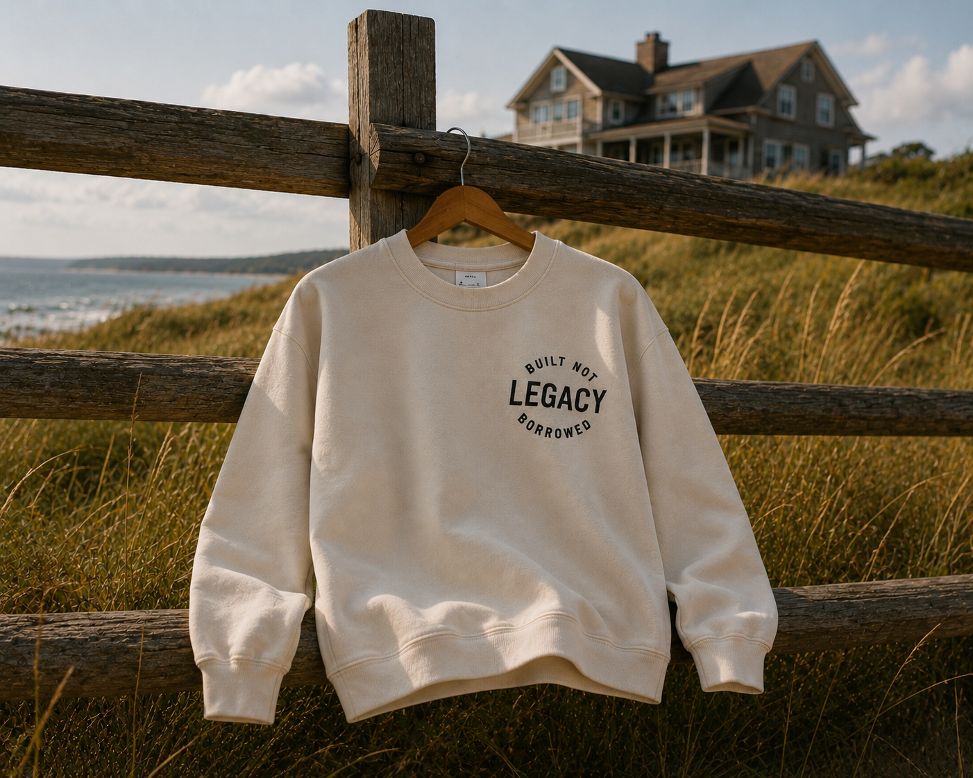 Legacy Built Not Borrowed™ Signature Crewneck
