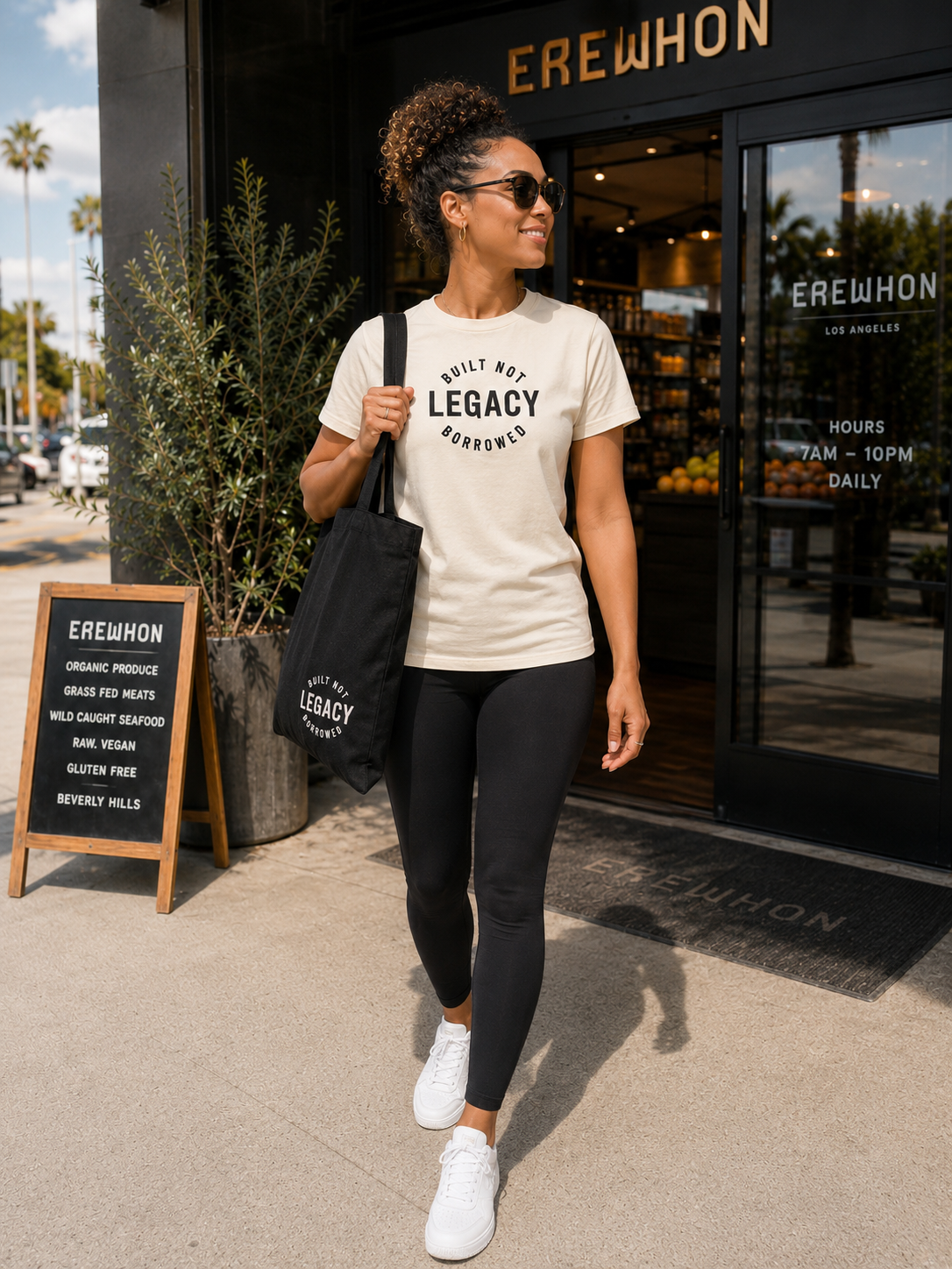 Legacy Built Not Borrowed. Signature Tee