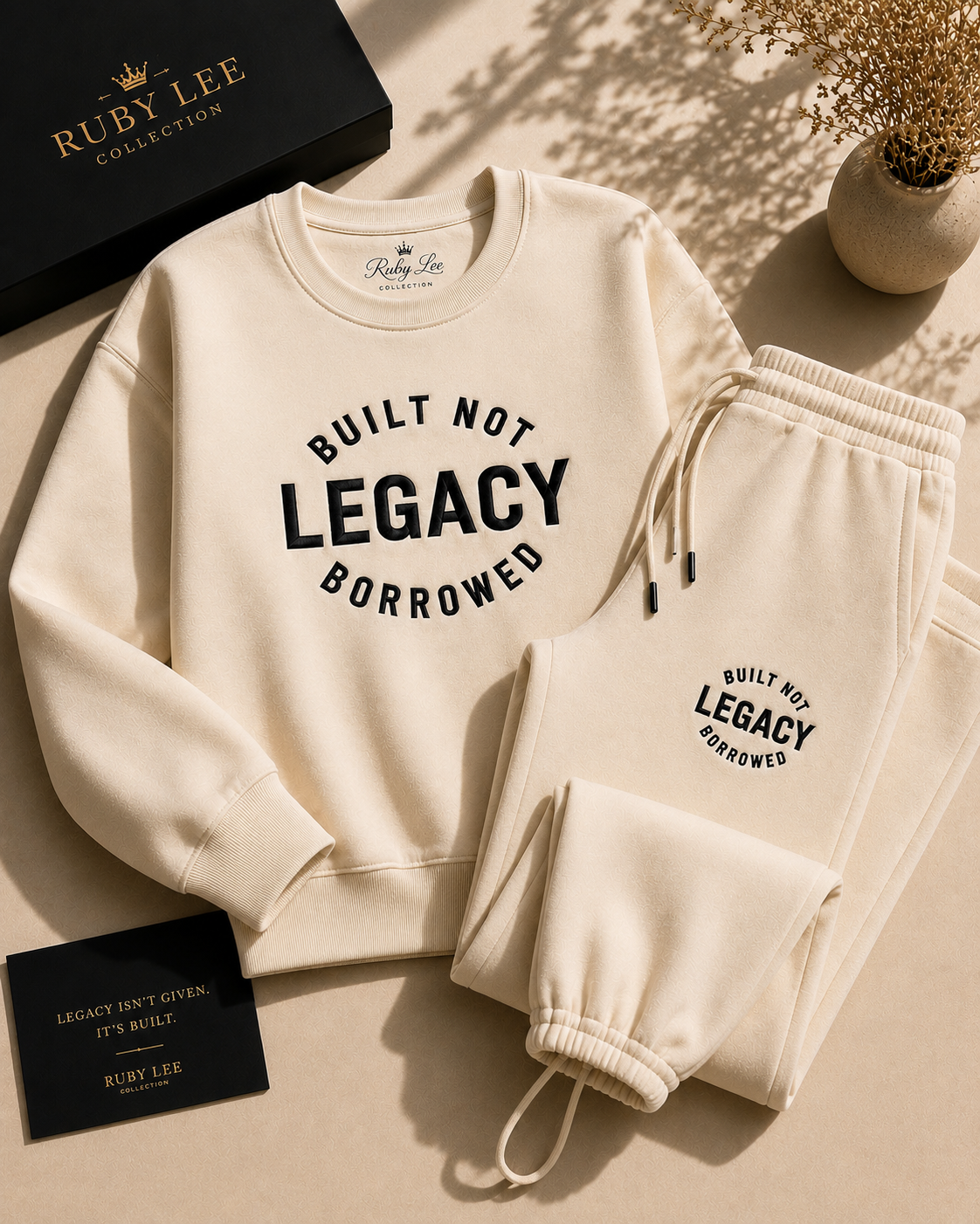 Legacy Built not Borrowed Signature Sweatsuit