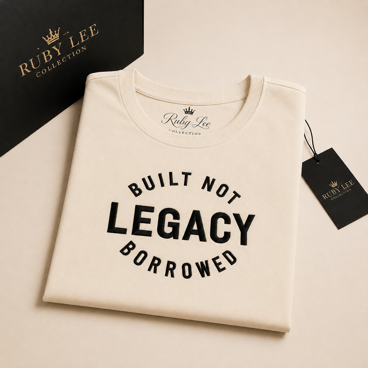 Legacy Built Not Borrowed. Signature Tee