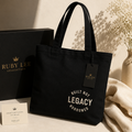 Legacy Built Not Borrowed Canvas Tote