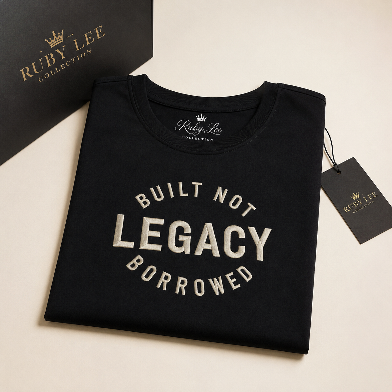 Legacy Built Not Borrowed. Signature Tee